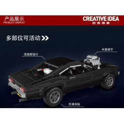 MouldKing 10028 Mould King 10028 non  NÉ PHÍ NGỰA bộ đồ chơi xếp lắp ráp ghép mô hình Creator Expert DOGE CHARGER Chuyên Gia Sáng Tạo 1439 khối