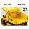 ZHEGAO QL1228 1228 non  XE BEN LÙI bộ đồ chơi xếp lắp ráp ghép mô hình ENGINEERING TRUCK 415 khối