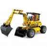 ZHEGAO QL1227 1227 non  KÉO LÙI MÁY XÚC Ô TÔ bộ đồ chơi xếp lắp ráp ghép mô hình ENGINEERING TRUCK 411 khối