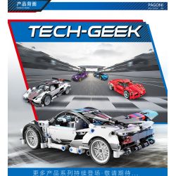 KUYU MOXING 10031 non  XE ZONDA LÙI tỷ lệ 1:18 bộ đồ chơi xếp lắp ráp ghép mô hình Mini Racing Pacemaker PAGANI ZONDA Đua Xe Mini 418 khối