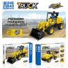ZHEGAO QL1226 1226 non  XE NÂNG LÙI bộ đồ chơi xếp lắp ráp ghép mô hình ENGINEERING TRUCK 385 khối