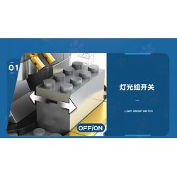 LQS 6305 non  MÈO KHÔNG GIAN CYBORG bộ đồ chơi xếp lắp ráp ghép mô hình PINK CAT 830 khối