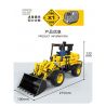 ZHEGAO QL1226 1226 non  XE NÂNG LÙI bộ đồ chơi xếp lắp ráp ghép mô hình ENGINEERING TRUCK 385 khối