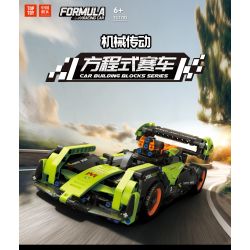TOP TOY TC1703 1703 non  CÔNG THỨC XE LÙI bộ đồ chơi xếp lắp ráp ghép mô hình Speed Champions Racing Cars Đua Xe Công Thức 443 khối