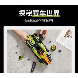 TOP TOY TC1703 1703 non  CÔNG THỨC XE LÙI bộ đồ chơi xếp lắp ráp ghép mô hình Speed Champions Racing Cars Đua Xe Công Thức 443 khối