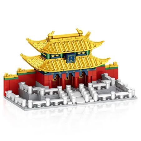 ZHEGAO QL1026 1026 non  HỘI TRƯỜNG HÒA HỢP TỐI CAO bộ đồ chơi xếp lắp ráp ghép mô hình 422 khối