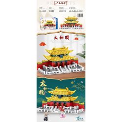 ZHEGAO QL1026 1026 non  HỘI TRƯỜNG HÒA HỢP TỐI CAO bộ đồ chơi xếp lắp ráp ghép mô hình 422 khối