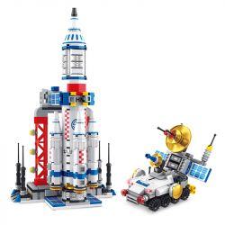 PanlosBrick 633086 Panlos Brick 633086 non  TRUNG TÂM PHÓNG TÊN LỬA 8 PHÙ HỢP bộ đồ chơi xếp lắp ráp ghép mô hình ROCKET LAUNCHING 693 khối