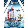 PanlosBrick 633086 Panlos Brick 633086 non  TRUNG TÂM PHÓNG TÊN LỬA 8 PHÙ HỢP bộ đồ chơi xếp lắp ráp ghép mô hình ROCKET LAUNCHING 693 khối