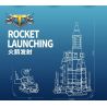 PanlosBrick 633086 Panlos Brick 633086 non  TRUNG TÂM PHÓNG TÊN LỬA 8 PHÙ HỢP bộ đồ chơi xếp lắp ráp ghép mô hình ROCKET LAUNCHING 693 khối
