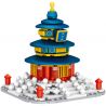ZHEGAO QL0974 0974 non  KIẾN TRÚC CỔ BẮC KINH 4 KIỂU QUẢNG TRƯỜNG THIÊN AN MÔN HỘI HÒA HỢP TỐI CAO CẦU NGUYỆN CHO MÙA MÀNG BỘI THU THÁP GÓC bộ đồ chơi xếp lắp ráp ghép mô hình 1051 khối