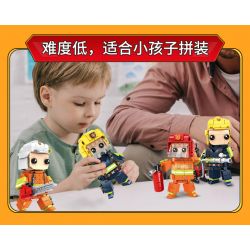 WOMA C0661 0661 non  CỨU HỎA bộ đồ chơi xếp lắp ráp ghép mô hình 705 khối