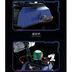 TOP TOY TC1403 1403 non  TÀU VŨ TRỤ THẦN CHÂU SZ-13 bộ đồ chơi xếp lắp ráp ghép mô hình