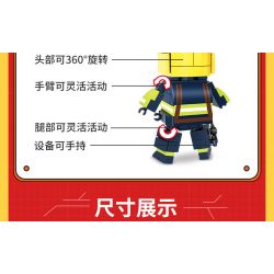 WOMA C0661 0661 non  CỨU HỎA bộ đồ chơi xếp lắp ráp ghép mô hình 705 khối