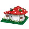 ZHEGAO 01016 non  NHÀ NẤM bộ đồ chơi xếp lắp ráp ghép mô hình Creator Expert MUSHROOM HOUSE Chuyên Gia Sáng Tạo 2233 khối