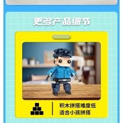 WOMA C0612 0612 non  CẢNH SÁT THÀNH PHỐ bộ đồ chơi xếp lắp ráp ghép mô hình City CITYPOLICE 720 khối