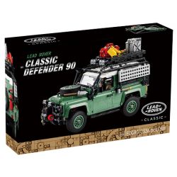 NOT  LAND ROVER DEFENDER 90 10317 C0688 0688 E0090 0090 87065 xếp lắp ráp ghép mô hình LAND ROVER CLASSIC DEFENDER 90 tỷ lệ 1:12.5 Icons 2336 khối