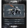 WOMA C0886 0886 non  XE BỌC THÉP HẠNG NHẸ SD.KFZ.222 bộ đồ chơi xếp lắp ráp ghép mô hình Military Army MILITARY LIGHT ARMORED VEHICLE Quân Sự Bộ Đội 220 khối