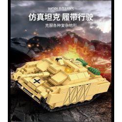 WOMA C0882 0882 non  XE TĂNG TIGER 9 TRONG 1 bộ đồ chơi xếp lắp ráp ghép mô hình Military Army TIGER TANK Quân Sự Bộ Đội 563 khối