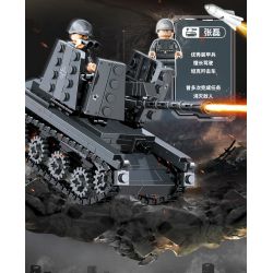 WOMA C0888 0888 non  TÀU KHU TRỤC bộ đồ chơi xếp lắp ráp ghép mô hình Military Army Quân Sự Bộ Đội 304 khối