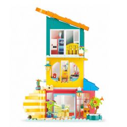 SLUBAN M38-B1090 B1090 1090 M38B1090 38-B1090 non  NGÔI NHÀ XẾP CHỒNG ĐẦY MÀU SẮC bộ đồ chơi xếp lắp ráp ghép mô hình 571 khối