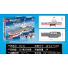 MINGDI LEIBAO K0291 0291 non  TÀU SÂN BAY 003 bộ đồ chơi xếp lắp ráp ghép mô hình 003 AIRCRAFT CARRIER 457 khối
