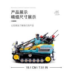 SLUBAN M38-B1021 B1021 1021 M38B1021 38-B1021 non  XE ĐIỀU KHIỂN TỪ XA TRINH SÁT BÁNH XÍCH SCORPIO bộ đồ chơi xếp lắp ráp ghép mô hình  REMOTE CONTROL TRACKED VEHICLE Kỹ Thuật Công Nghệ Cao Mô Hình Phương Tiện 530 khối