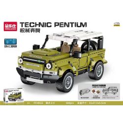 STAR MUSIC FF10022 10022 non  HẬU VỆ LAND ROVER bộ đồ chơi xếp lắp ráp ghép mô hình  Kỹ Thuật Công Nghệ Cao Mô Hình Phương Tiện 580 khối