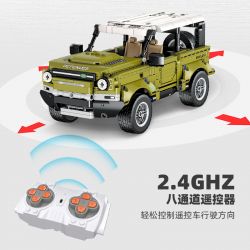 STAR MUSIC FF10022 10022 non  HẬU VỆ LAND ROVER bộ đồ chơi xếp lắp ráp ghép mô hình  Kỹ Thuật Công Nghệ Cao Mô Hình Phương Tiện 580 khối
