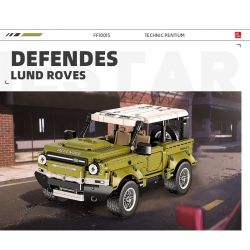 STAR MUSIC FF10022 10022 non  HẬU VỆ LAND ROVER bộ đồ chơi xếp lắp ráp ghép mô hình  Kỹ Thuật Công Nghệ Cao Mô Hình Phương Tiện 580 khối
