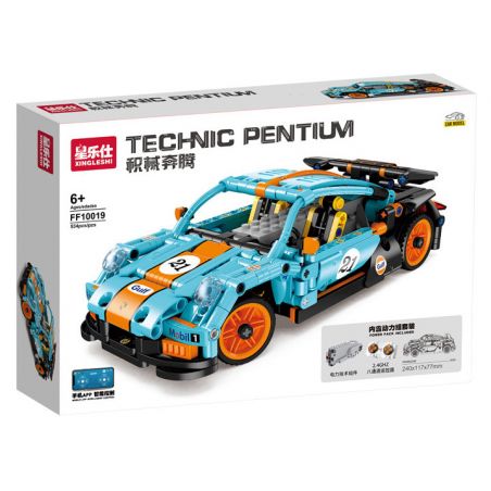 STAR MUSIC FF10019 10019 non  PORSCHE 911 GT2 bộ đồ chơi xếp lắp ráp ghép mô hình  Kỹ Thuật Công Nghệ Cao Mô Hình Phương Tiện 534 khối