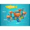 Enlighten 5216 Qman 5216 non  ĐƯỜNG ĐUA BẠCH TUỘC bộ đồ chơi xếp lắp ráp ghép mô hình Octonauts Thám Hiểm Đại Dương 99 khối