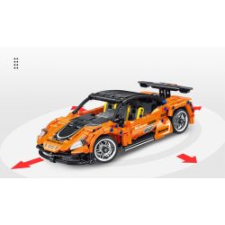 STAR MUSIC FF10016 10016 non  MCLAREN 620R bộ đồ chơi xếp lắp ráp ghép mô hình  Kỹ Thuật Công Nghệ Cao Mô Hình Phương Tiện 532 khối