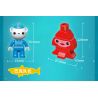 Enlighten 5215 Qman 5215 non  THUYỀN ĐÁNH CÁ ĐÈN LỒNG bộ đồ chơi xếp lắp ráp ghép mô hình Octonauts Thám Hiểm Đại Dương 32 khối