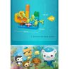 Enlighten 5215 Qman 5215 non  THUYỀN ĐÁNH CÁ ĐÈN LỒNG bộ đồ chơi xếp lắp ráp ghép mô hình Octonauts Thám Hiểm Đại Dương 32 khối