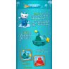 Enlighten 5215 Qman 5215 non  THUYỀN ĐÁNH CÁ ĐÈN LỒNG bộ đồ chơi xếp lắp ráp ghép mô hình Octonauts Thám Hiểm Đại Dương 32 khối