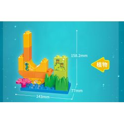Enlighten 5214 Qman 5214 non  CÁ MẬP HỔ bộ đồ chơi xếp lắp ráp ghép mô hình Octonauts Thám Hiểm Đại Dương 19 khối
