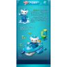 Enlighten 5213 Qman 5213 non  THUYỀN BUỒM bộ đồ chơi xếp lắp ráp ghép mô hình Octonauts Thám Hiểm Đại Dương 11 khối