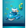 Enlighten 5213 Qman 5213 non  THUYỀN BUỒM bộ đồ chơi xếp lắp ráp ghép mô hình Octonauts Thám Hiểm Đại Dương 11 khối