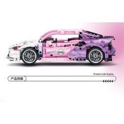 STAR MUSIC FF10013 10013 non  FERRARI F82 bộ đồ chơi xếp lắp ráp ghép mô hình  Kỹ Thuật Công Nghệ Cao Mô Hình Phương Tiện 652 khối