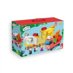 Enlighten 5204 Qman 5204 non  TRANG TRẠI YÊU TINH bộ đồ chơi xếp lắp ráp ghép mô hình BEN AND HOLLY'S LITTLE KINGDOM 78 khối