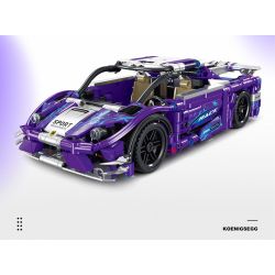 STAR MUSIC FF10012 10012 non  KOENIGSEGG bộ đồ chơi xếp lắp ráp ghép mô hình  Kỹ Thuật Công Nghệ Cao Mô Hình Phương Tiện 637 khối