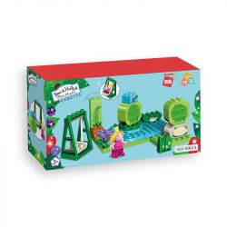 Enlighten 5202 Qman 5202 non  CÔNG CHÚA HOA LOA KÈN bộ đồ chơi xếp lắp ráp ghép mô hình BEN AND HOLLY'S LITTLE KINGDOM 27 khối
