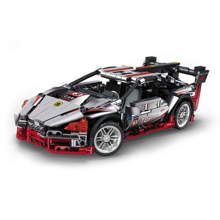 STAR MUSIC FF10011 10011 non  LAMBORGHINI ĐỘC bộ đồ chơi xếp lắp ráp ghép mô hình  Kỹ Thuật Công Nghệ Cao Mô Hình Phương Tiện 705 khối