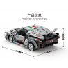 ZHEGAO QL1236 1236 non  XE ĐUA LMG-16 LÙI bộ đồ chơi xếp lắp ráp ghép mô hình Speed Champions Racing Cars Đua Xe Công Thức 589 khối