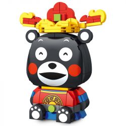 INBRIXX 880006 non  THẦN TÀI KUMAMON bộ đồ chơi xếp lắp ráp ghép mô hình Creator Sáng Tạo 207 khối