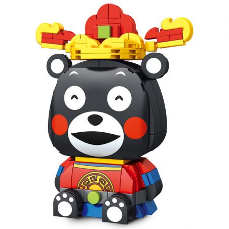 INBRIXX 880006 non  THẦN TÀI KUMAMON bộ đồ chơi xếp lắp ráp ghép mô hình Creator Sáng Tạo 207 khối