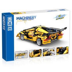 ZHEGAO QL1233 1233 non  FAC-01 RACING KÉO LÙI XE bộ đồ chơi xếp lắp ráp ghép mô hình Speed Champions Racing Cars Đua Xe Công Thức 601 khối