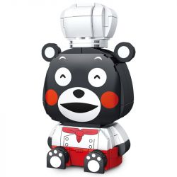 INBRIXX 880001 non  ĐẦU BẾP KUMAMON bộ đồ chơi xếp lắp ráp ghép mô hình Creator Sáng Tạo 183 khối