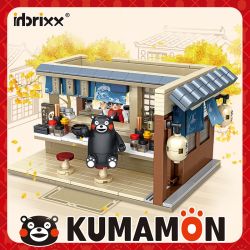 INBRIXX 880010 non  NHÀ HÀNG RAMEN KUMAMON bộ đồ chơi xếp lắp ráp ghép mô hình Creator Sáng Tạo 361 khối